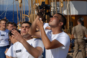 nave scuola amerigo vespucci lavori vita a bordo